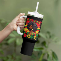 Black Women Unapologetically Dope Tumbler With Handle Juneteenth Black History
