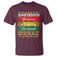 Juneteenth 1865 T Shirt Remembering The Past Black Freedom African Independence Day