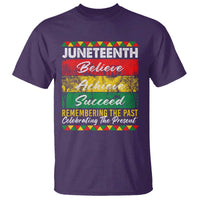 Juneteenth 1865 T Shirt Remembering The Past Black Freedom African Independence Day