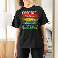 Juneteenth 1865 T Shirt For Women Remembering The Past Black Freedom African Independence Day