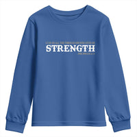 Christian Bible Youth Sweatshirt Philippians 4:13 Motivational Quote Inspirational Bible Verses