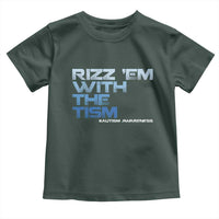 Funny Rizz Em With The Tism Toddler T Shirt Meme Autistic Autism Awareness