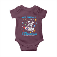 Autism Acceptance Baby Onesie We Are All Under The Same Stars