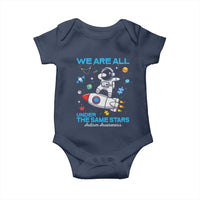 Autism Acceptance Baby Onesie We Are All Under The Same Stars