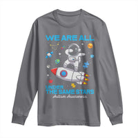 Autism Acceptance Long Sleeve Shirt We Are All Under The Same Stars