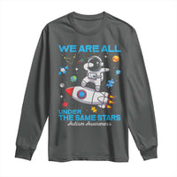 Autism Acceptance Long Sleeve Shirt We Are All Under The Same Stars