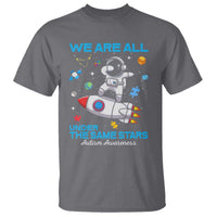 Autism Acceptance T Shirt We Are All Under The Same Stars