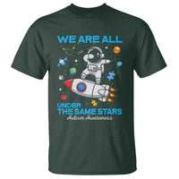 Autism Acceptance T Shirt We Are All Under The Same Stars