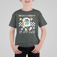 Neurodiversity Is My Jam Inclusion Autism Awareness T Shirt For Kid Special Education Teacher Para Gift