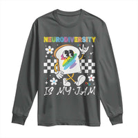Neurodiversity Is My Jam Inclusion Autism Awareness Long Sleeve Shirt Special Education Teacher Para Gift