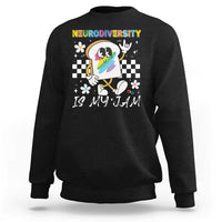 Neurodiversity Is My Jam Inclusion Autism Awareness Sweatshirt Special Education Teacher Para Gift