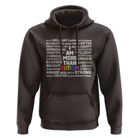 I Am More Than Autism Awareness Hoodie