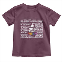 I Am More Than Autism Awareness Toddler T Shirt