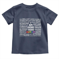 I Am More Than Autism Awareness Toddler T Shirt
