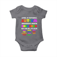 National Autism Awerness Month Baby Onesie Autistic Kids Gift