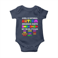 National Autism Awerness Month Baby Onesie Autistic Kids Gift