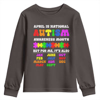National Autism Awerness Month Youth Sweatshirt Autistic Kids Gift