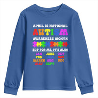 National Autism Awerness Month Youth Sweatshirt Autistic Kids Gift