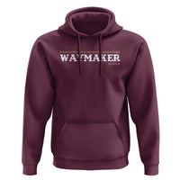 Christian Worship Hoodie Isaiah 42:16 Waymaker Promise Keeper Miracle Worker - Wonder Print Shop