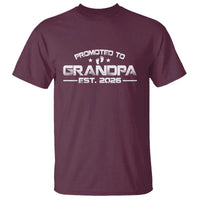 Grandpa Est 2026 T Shirt Fathers Day Gifts - Wonder Print Shop