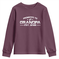 Grandpa Est 2026 Youth Sweatshirt Fathers Day Gifts - Wonder Print Shop