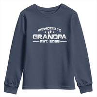 Grandpa Est 2026 Youth Sweatshirt Fathers Day Gifts - Wonder Print Shop