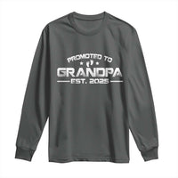 Grandpa Est 2025 Long Sleeve Shirt New Grandpa Father's Day Gift