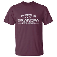Grandpa Est 2025 T Shirt New Grandpa Father's Day Gift