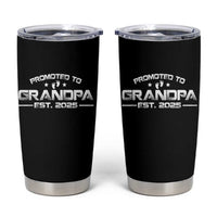 Grandpa Est 2025 Tumbler Cup New Grandpa Father's Day Gift