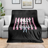 Dilly Dally Throw Blanket Trendy Viral Funny Girly