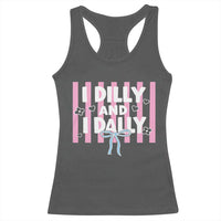 Dilly Dally Racerback Tank Top Trendy Viral Funny Girly