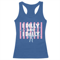 Dilly Dally Racerback Tank Top Trendy Viral Funny Girly