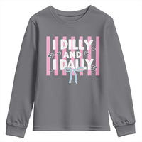 Dilly Dally Youth Sweatshirt Trendy Viral Funny Girly