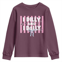 Dilly Dally Youth Sweatshirt Trendy Viral Funny Girly