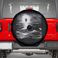 Christian Faith Spare Tire Cover Walk On Water Distressed Bible Verse