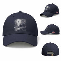 Christian Faith Baseball Cap Walk On Water Distressed Bible Verse