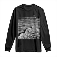 Christian Faith Long Sleeve Shirt Walk On Water Boho Bible Verse