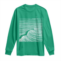Christian Faith Long Sleeve Shirt Walk On Water Boho Bible Verse