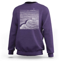 Christian Faith Sweatshirt Walk On Water Boho Bible Verse