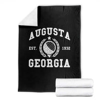 Generic Augusta Georgia Throw Blanket Vintage Style Golf Pullover Golf Lover Gift