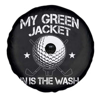 My Jacket Is In The Wash Funny Golfer Spare Tire Cover Georgia Green Golfing Tournament Humor