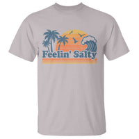 Funny Feelin Salty T Shirt Retro Beach Summer Vacation - Wonder Print Shop