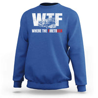 Funny Firefighter Sweatshirt WTF What The Firetruck Fireman Gift - Wonder Print Shop