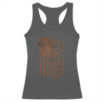 Retro Cowboy Racerback Tank Top USA Flag Texas Western Country Rodeo Southern