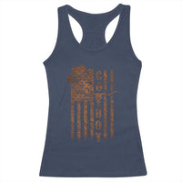 Retro Cowboy Racerback Tank Top USA Flag Texas Western Country Rodeo Southern