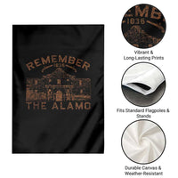 Remember The Alamo Garden Flag Texas Souvenir History San Antonio Pride - Wonder Print Shop