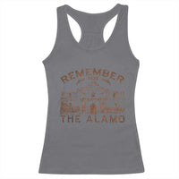 Remember The Alamo Racerback Tank Top Texas Souvenir History San Antonio Pride - Wonder Print Shop