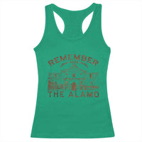 Remember The Alamo Racerback Tank Top Texas Souvenir History San Antonio Pride - Wonder Print Shop