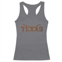 Texas Cowboys Racerback Tank Top Retro Western American - Wonder Print Shop