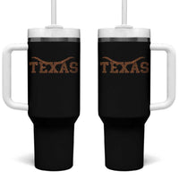 Texas Cowboys Tumbler With Handle Retro Western American - Wonder Print Shop